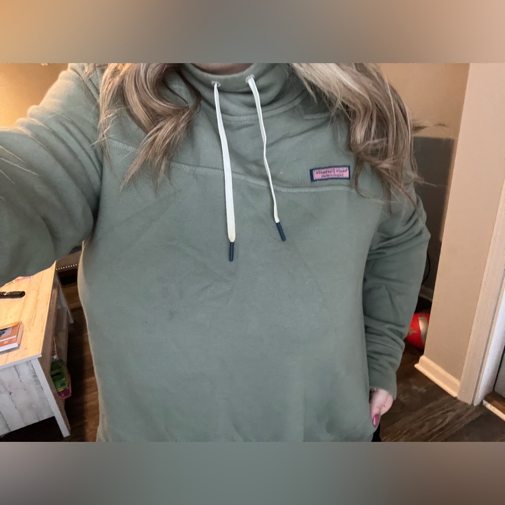 2X Vineyard Vines Funnel Neck Shep Shirt (FLAWED)